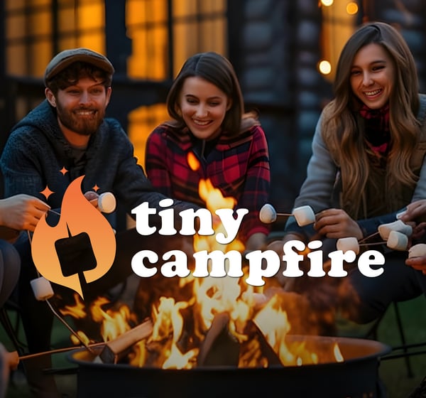 tiny campfire