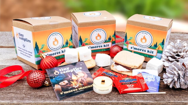 tiny campfire