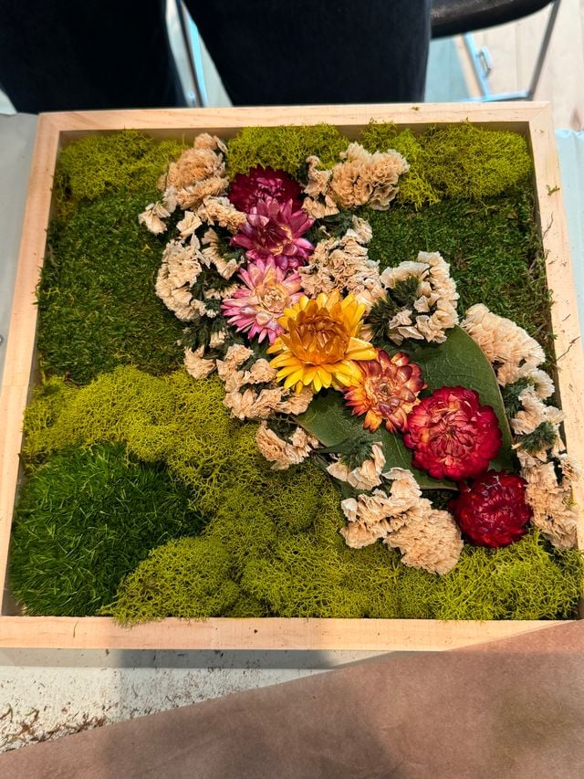 Creative Moss Wall Art Design Workshop NYC image