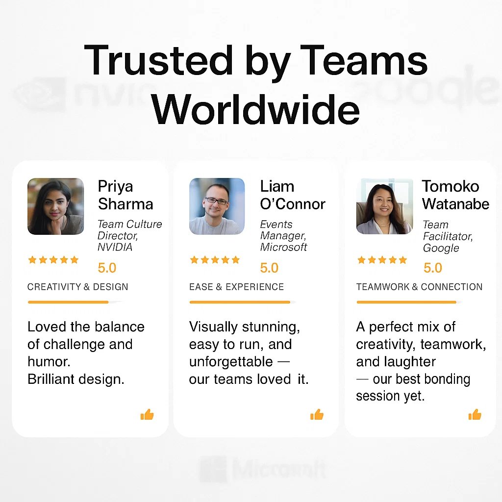 Desktop-Based Virtual Team Bonding Game photo 4