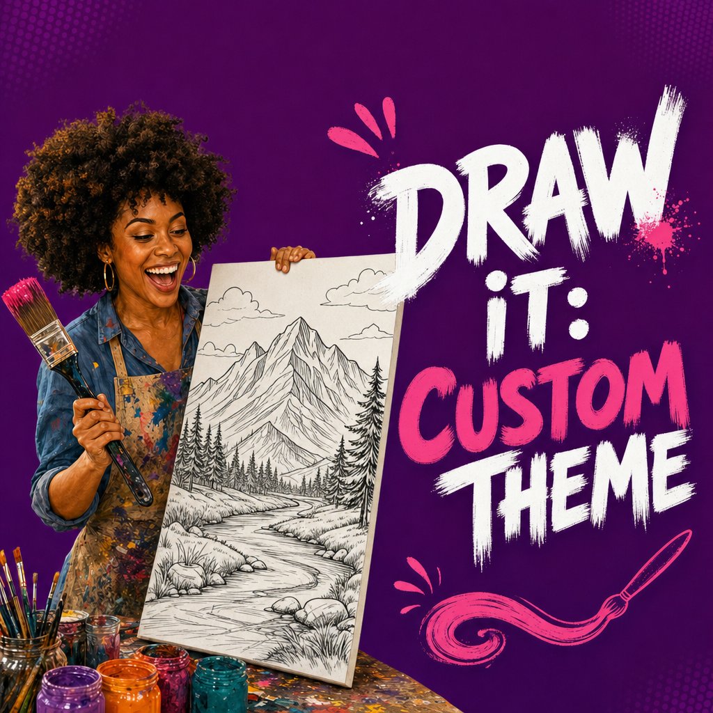 Draw It: Custom Theme
