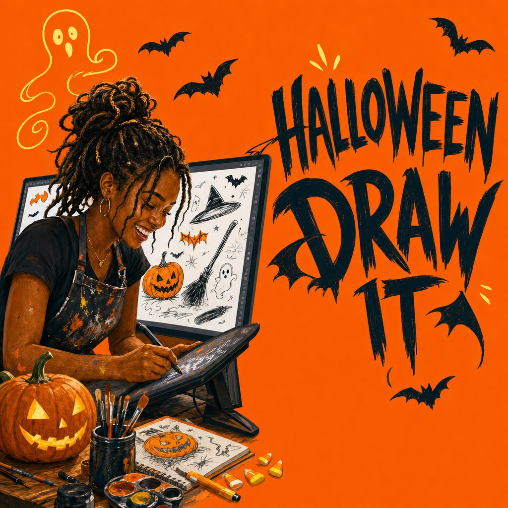 Halloween Draw It