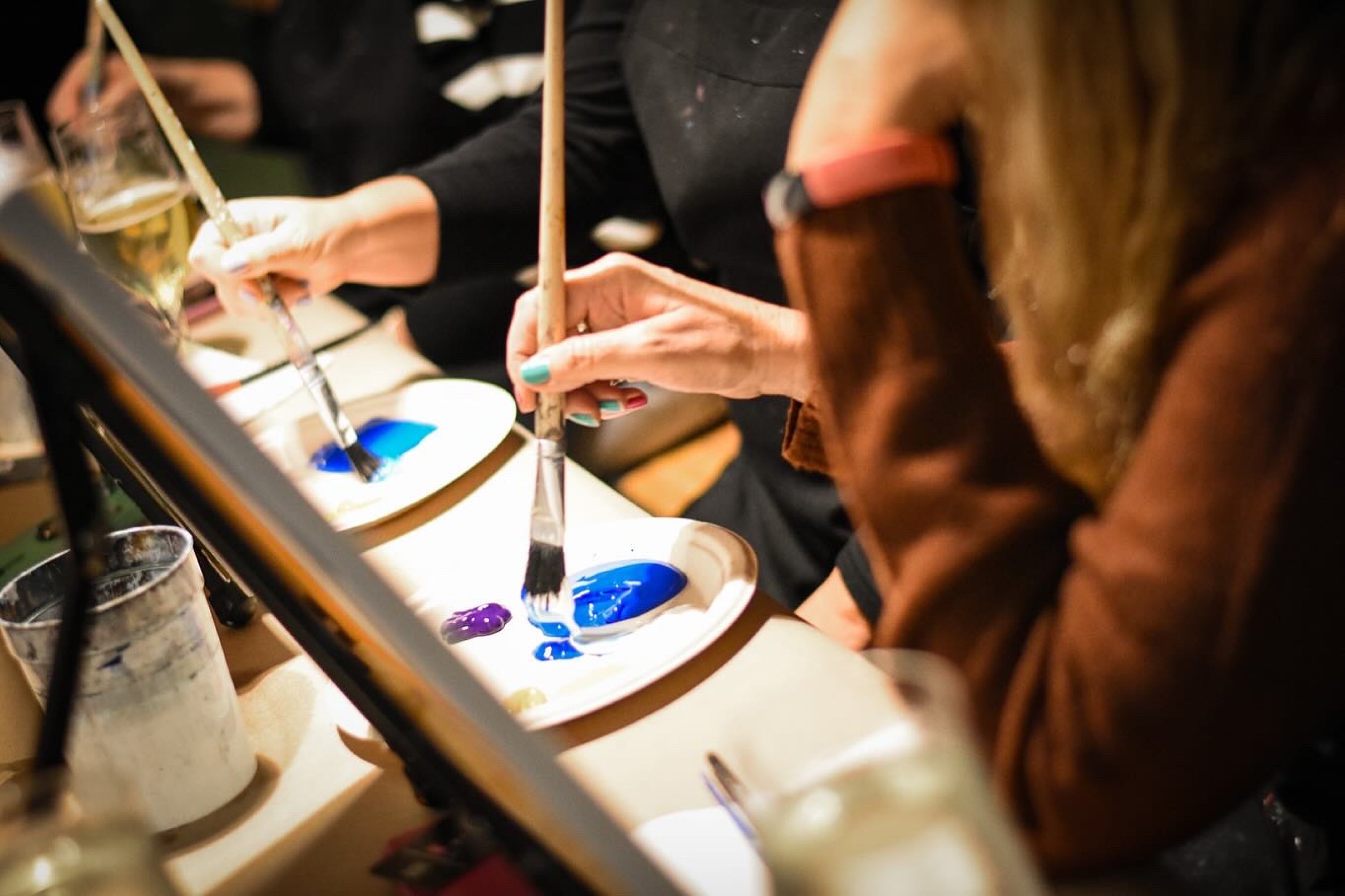 Paint & Sip Team Building Event image #2