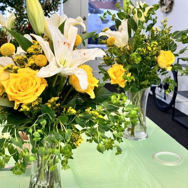 Flower Power Hour: Flower Arrangement Workshop NYC image