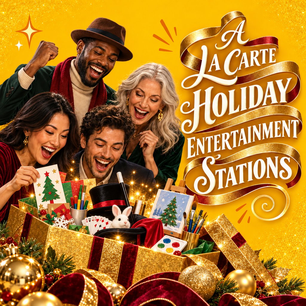 A La Carte Holiday Entertainment Stations