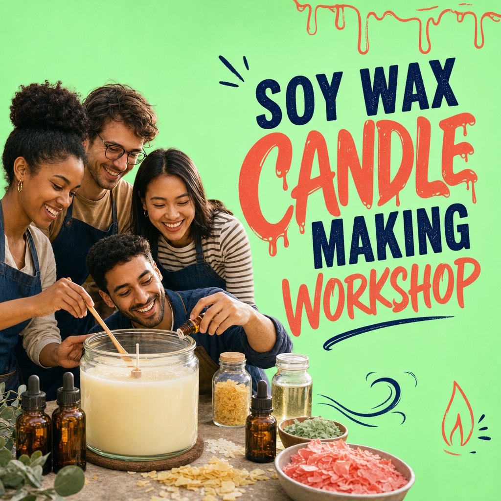 Soy Wax Candle Making Workshop