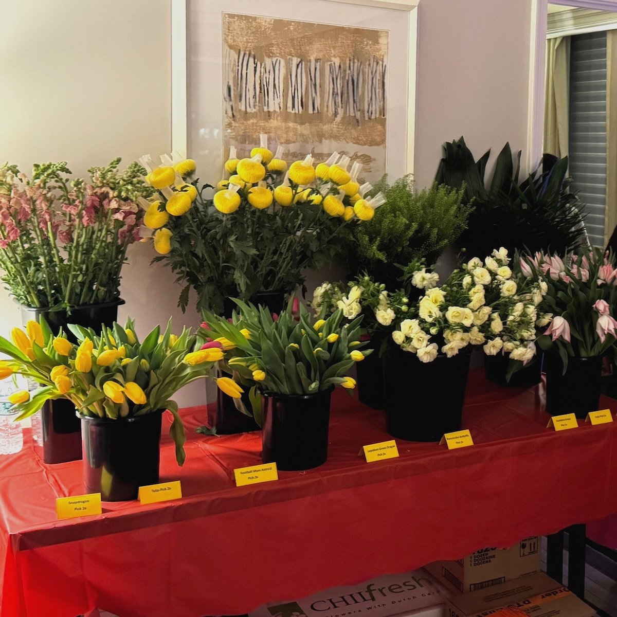 Flower Power Hour: Flower Arrangement Workshop NYC image #3