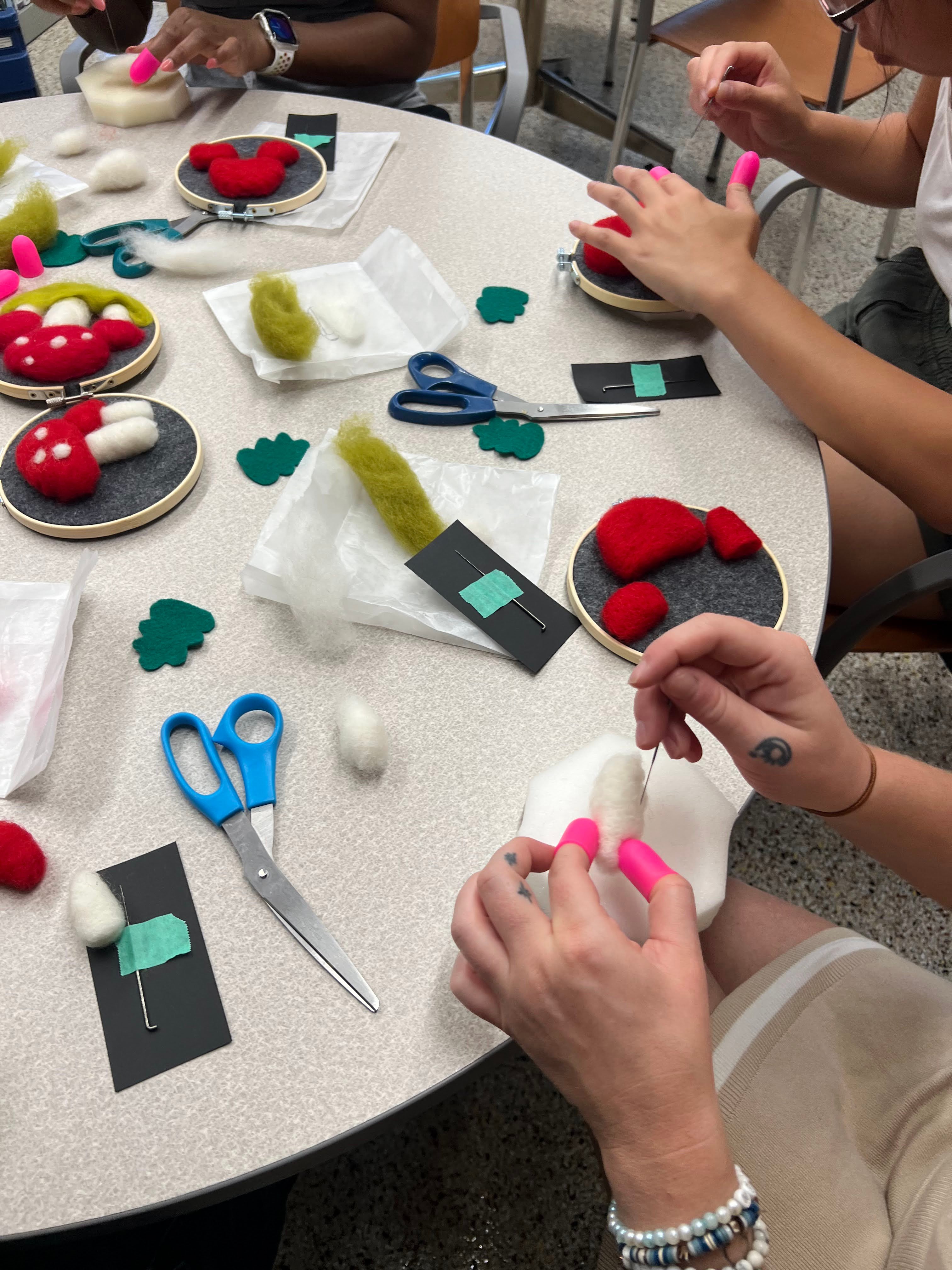 Needle Felting Art Workshop for Teams image