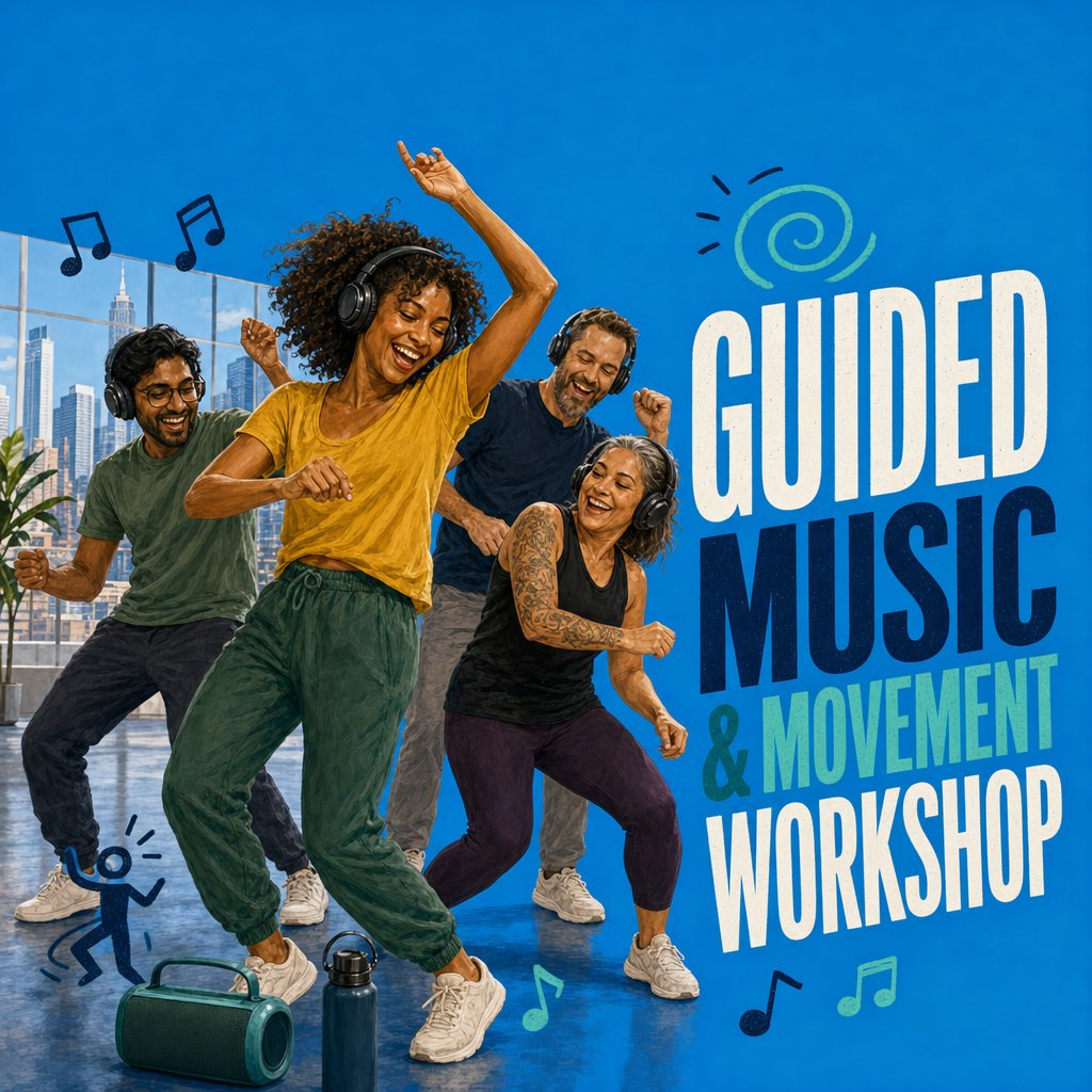 Guided Music & Movement Workshop for Team Connection