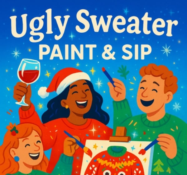 Ugly Sweater Paint & Sip