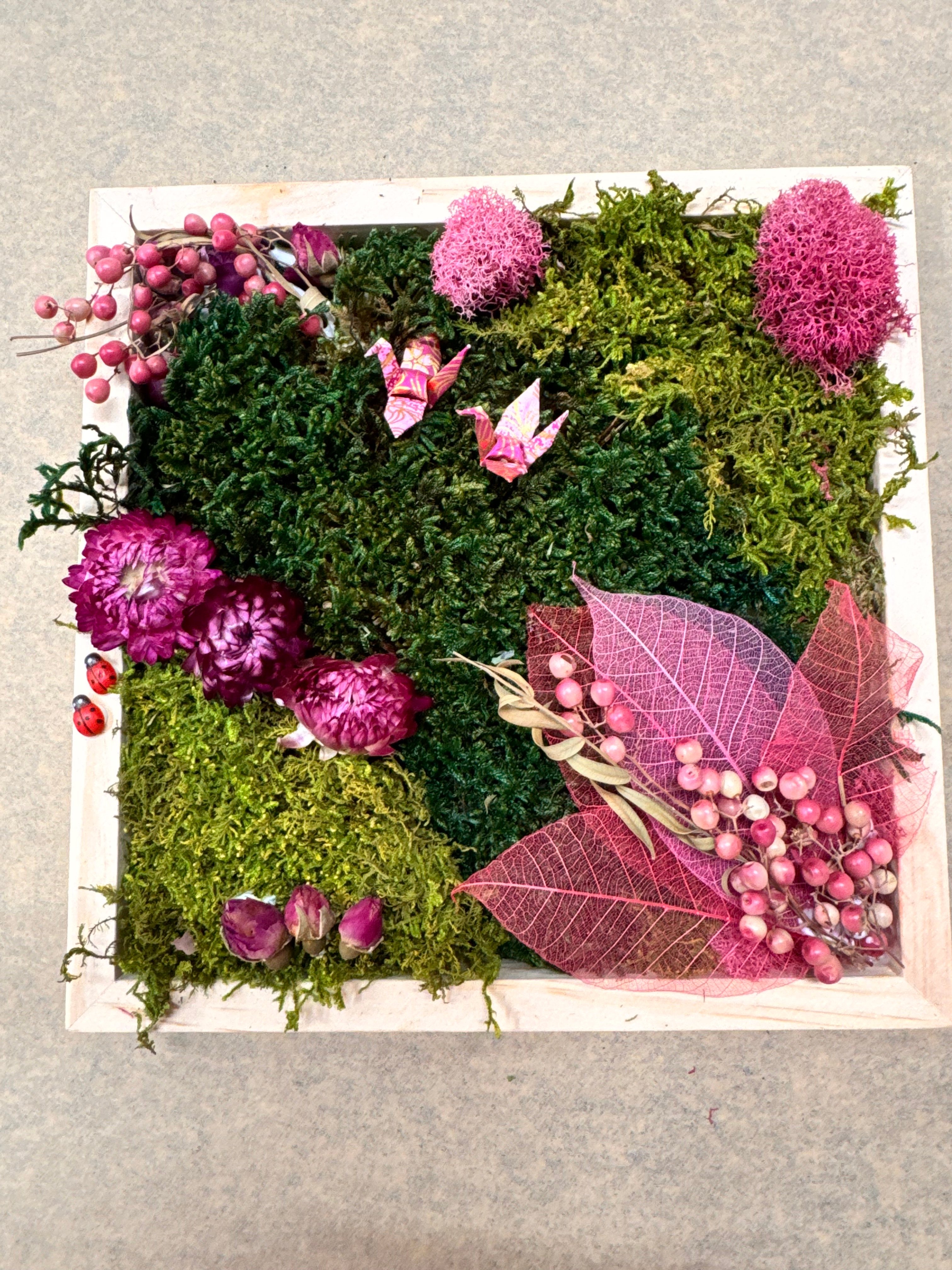 Creative Moss Wall Art Design Workshop NYC image #2