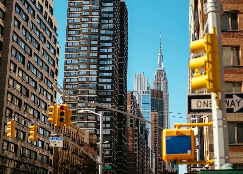 New York City team building skyline