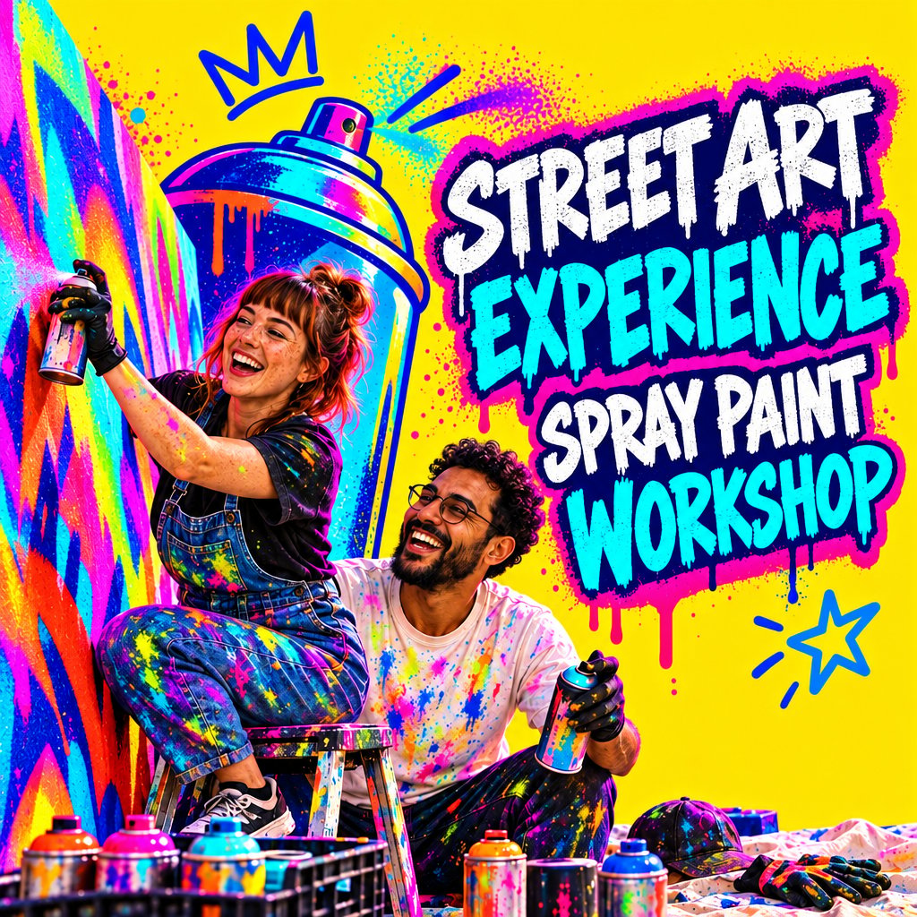 Street Art Experience - Spray Paint Workshop  image #1
