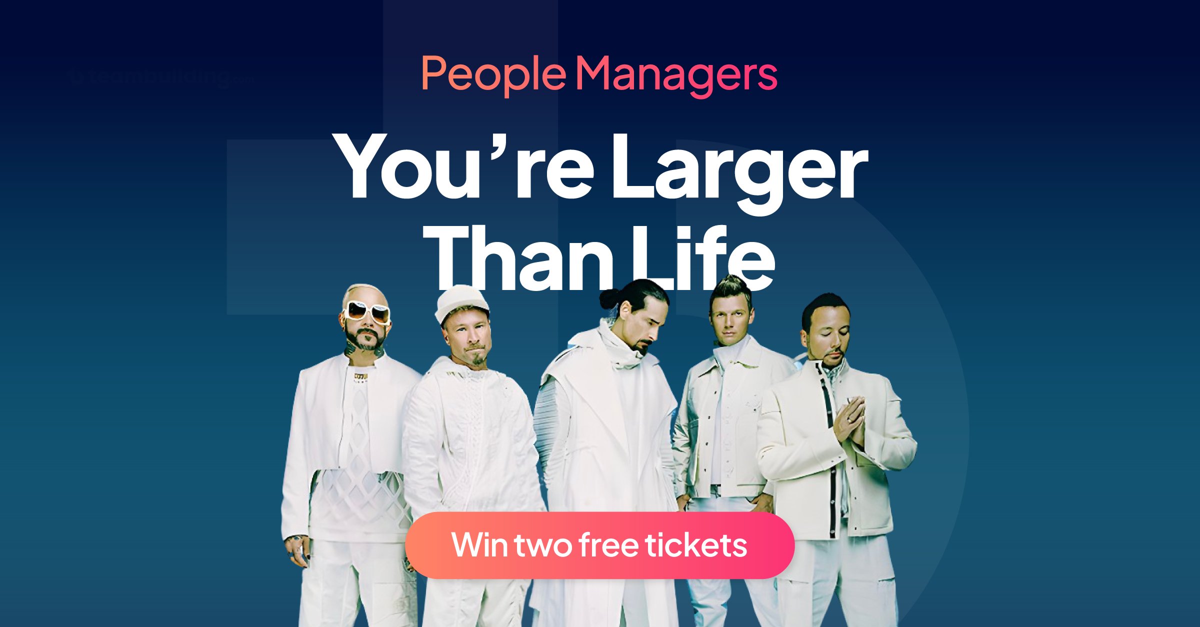 Win 2 Backstreet Boys tickets for The Sphere in Las Vegas! 