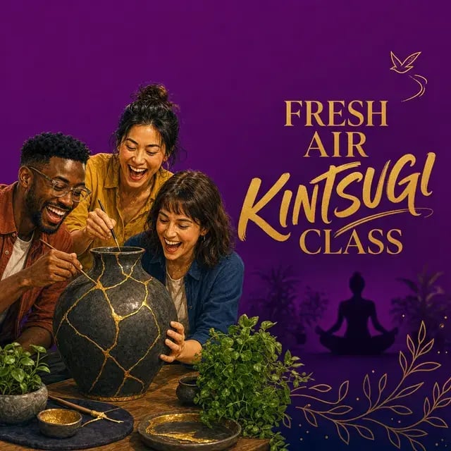 Fresh Air Kintsugi Class Experience