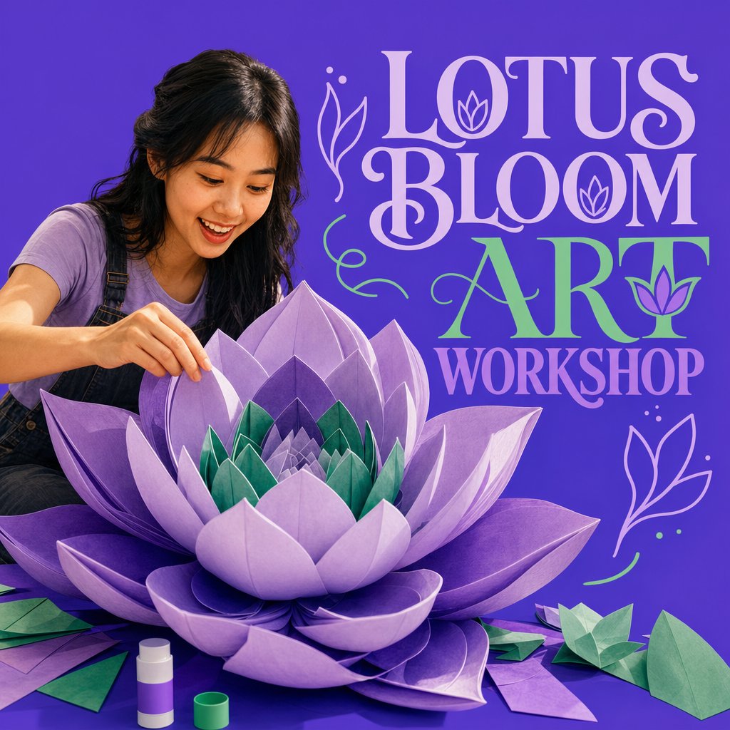 Lotus Bloom Art Workshop