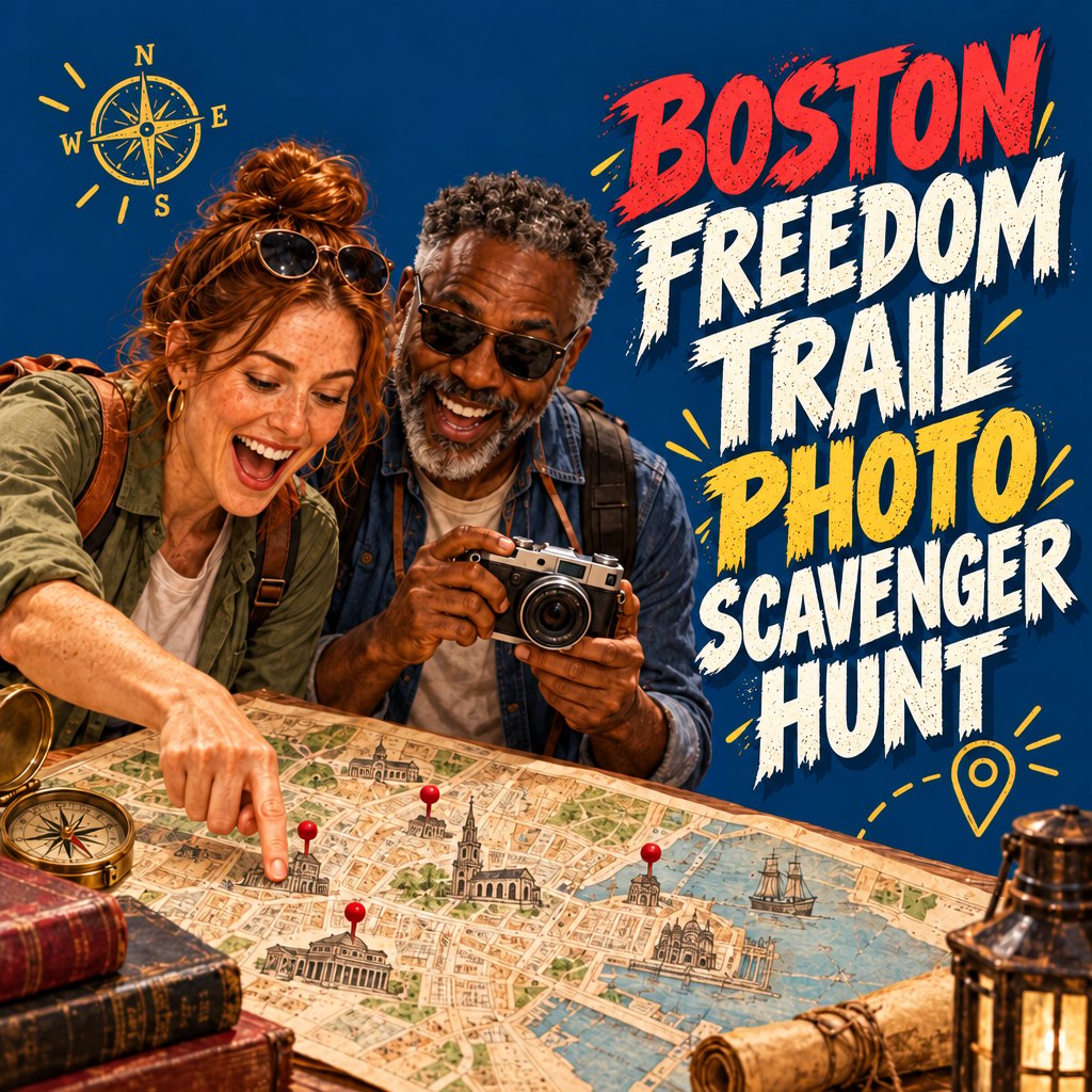 Boston Freedom Trail Photo Scavenger Hunt