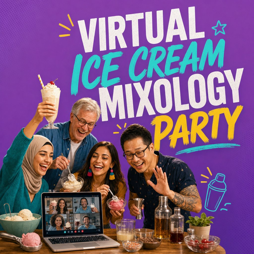 Virtual Ice Cream Mixology Party