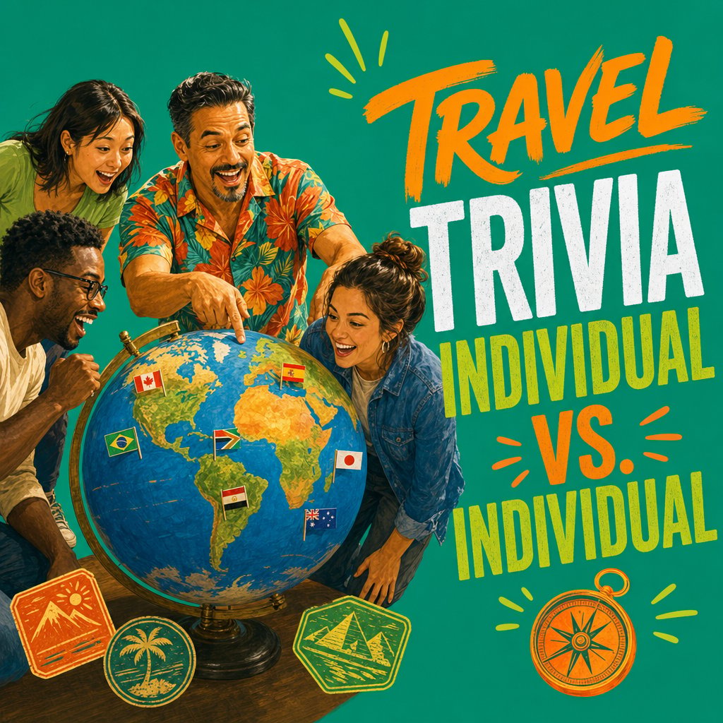 Travel Trivia: Individual vs. Individual (45 min)