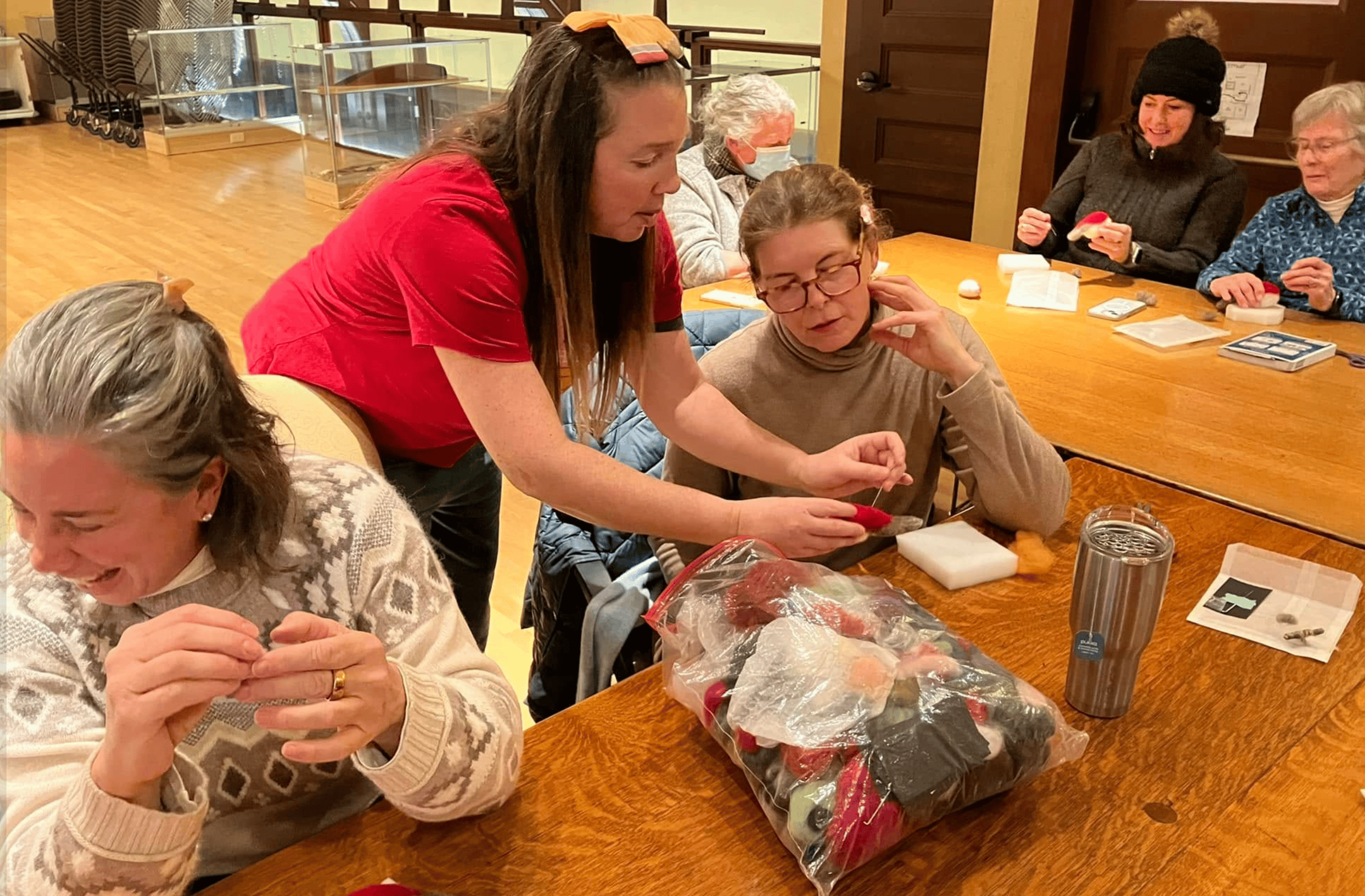 Needle Felting Art Workshop for Teams image