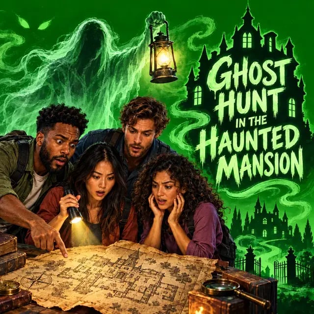 Ghost Hunt in the Haunted Mansion