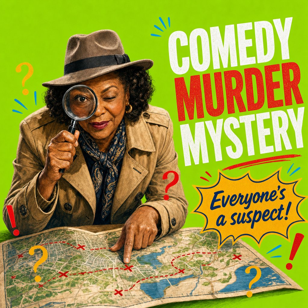 Comedy Murder Mystery: Everyone Plays a Role!