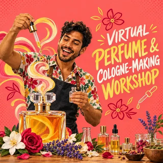 Virtual Perfume & Cologne-Making Workshop