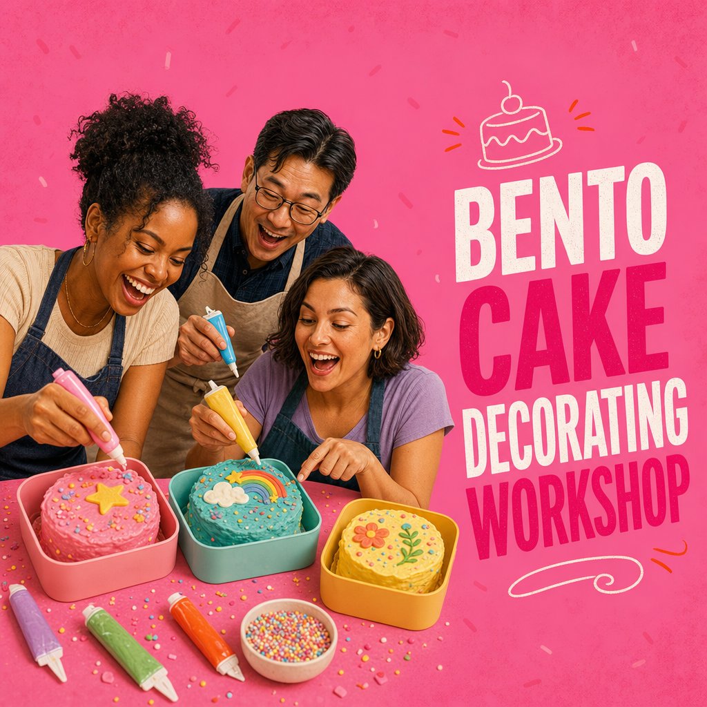 Bento Cake Decorating Workshop