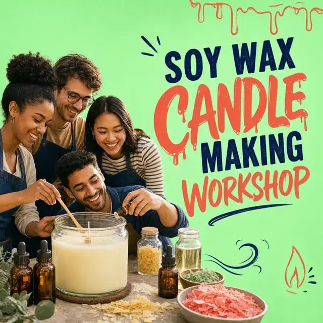 Soy Wax Candle Making Workshop