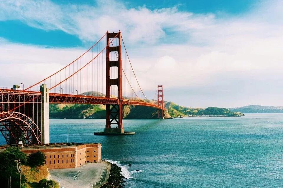 San Francisco team building skyline