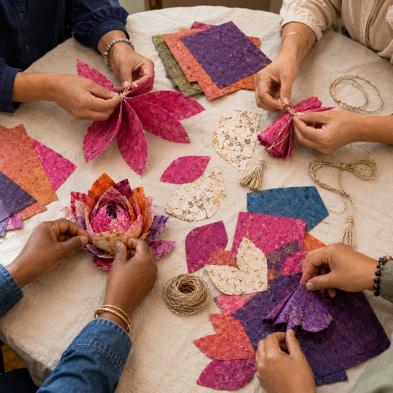 Lotus Bloom Art Workshop image #2