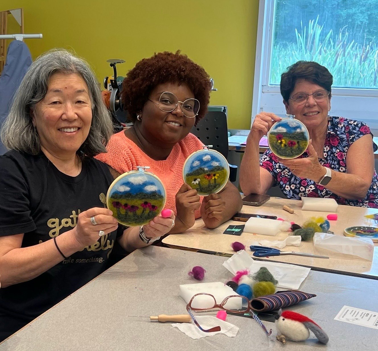 Needle Felting Art Workshop for Teams image