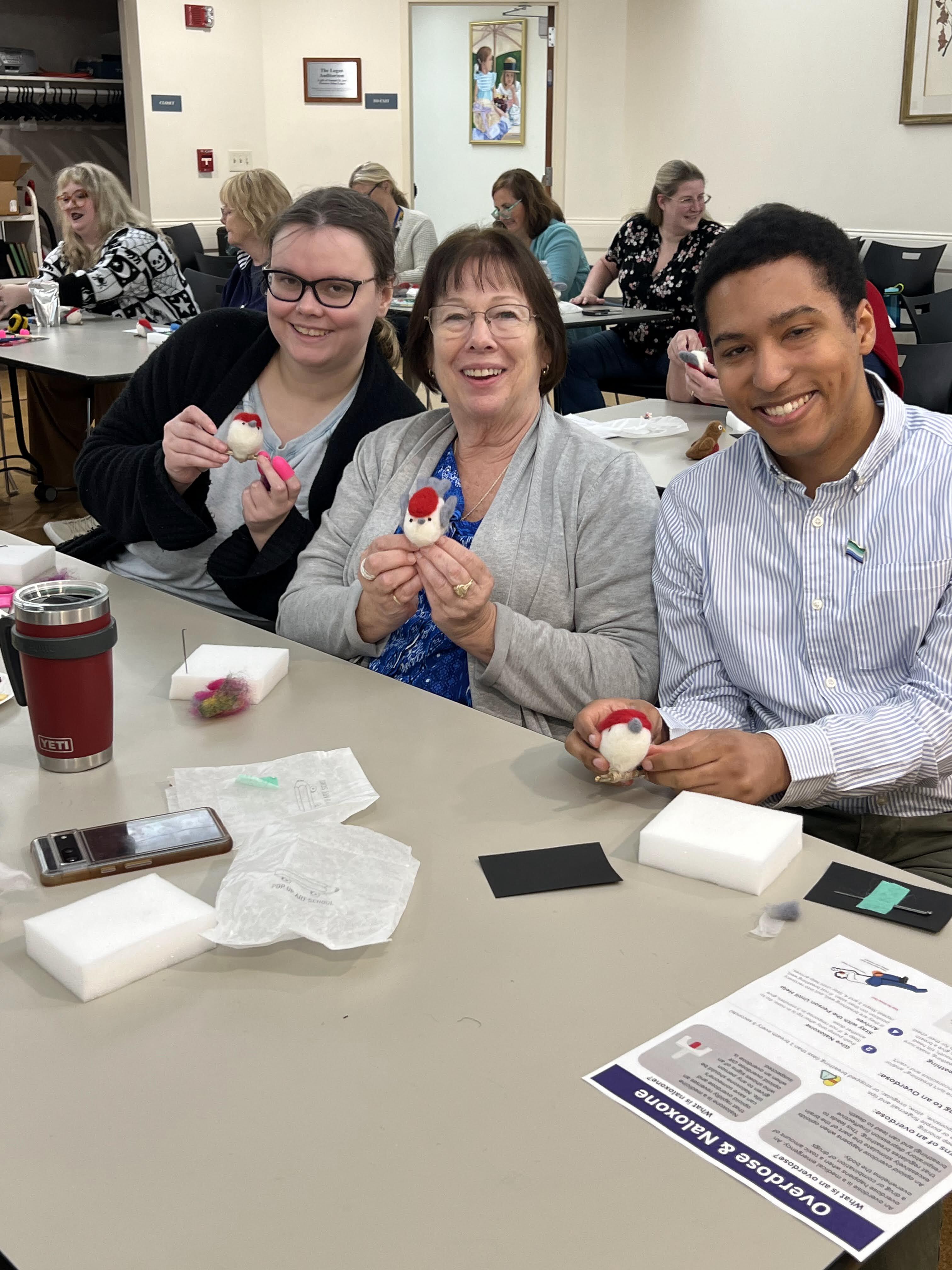 Needle Felting Art Workshop for Teams image