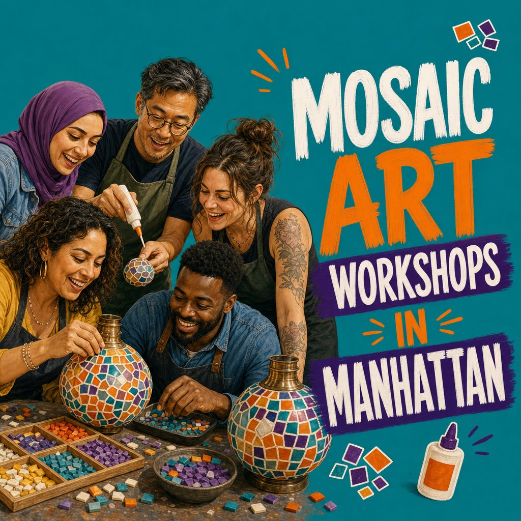 Mosaic Art Workshops in Manhattan