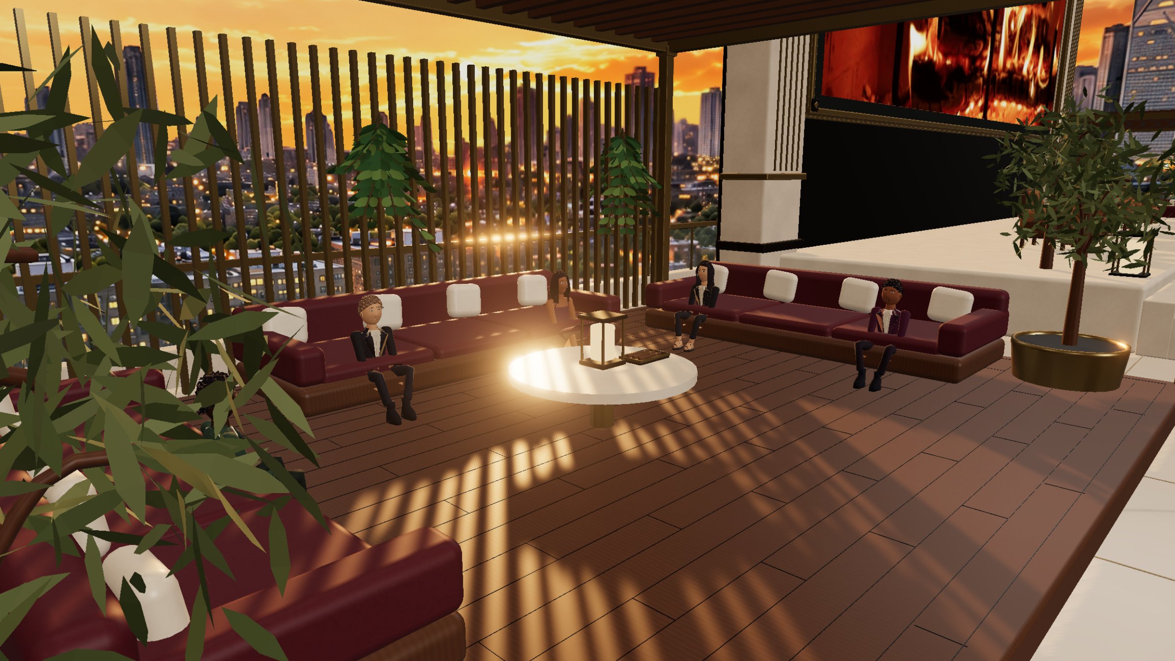 Royal Rooftop Private Virtual Team Social photo 9
