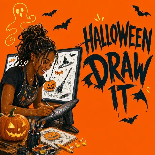 Halloween Draw It