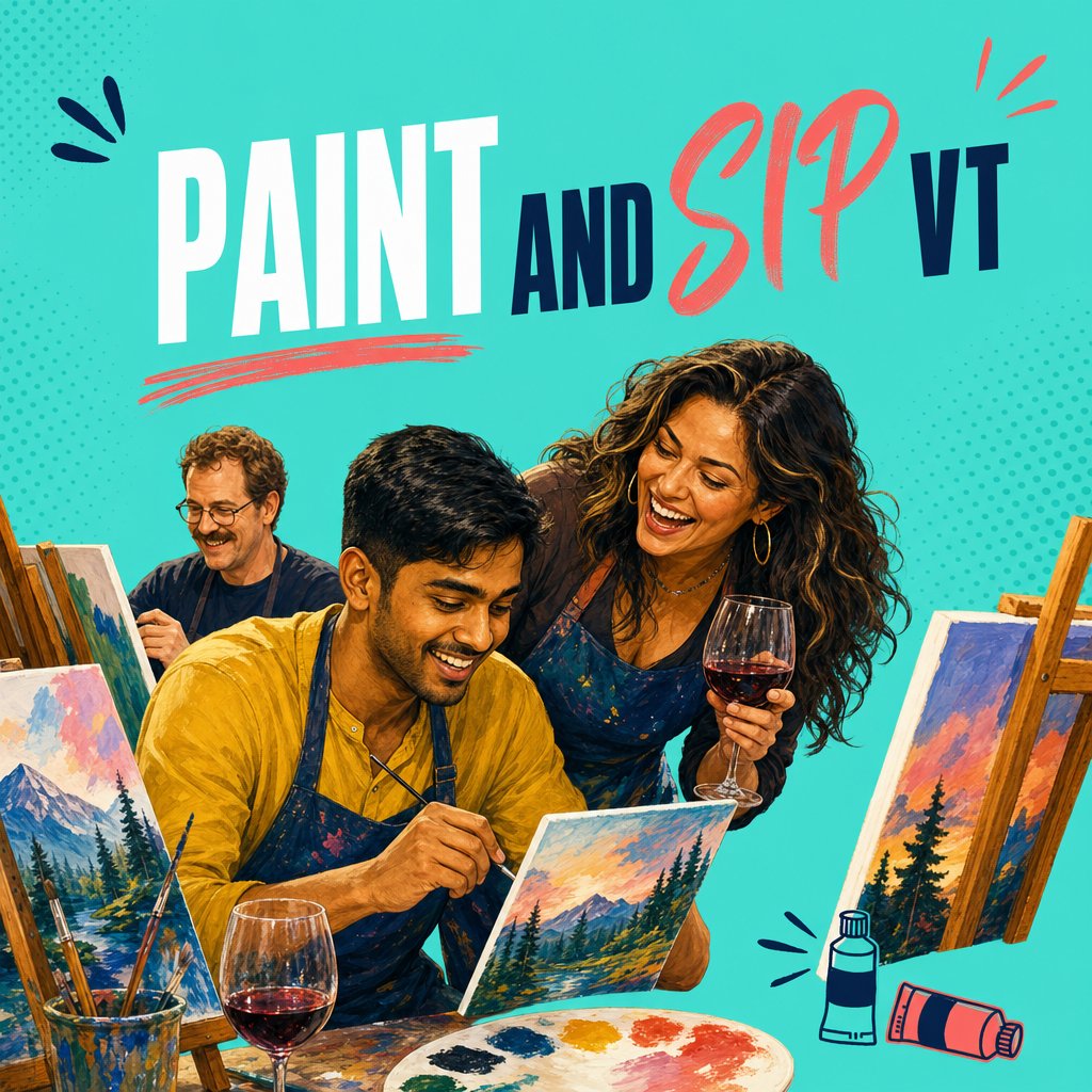 Paint and Sip VT