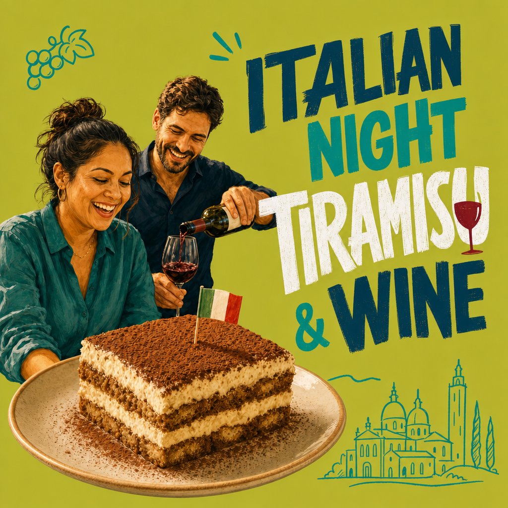 Italian Night: Tiramisu & Wine