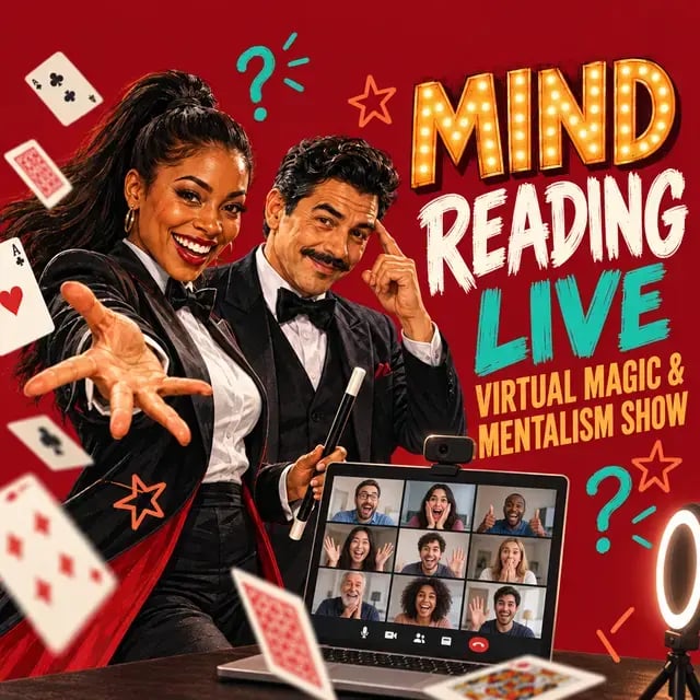 Mind Reading Live: Virtual Magic & Mentalism Show