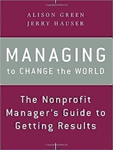 Managing to Change the World Book Cover