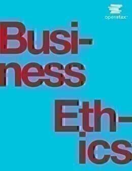 Business ethics book cover