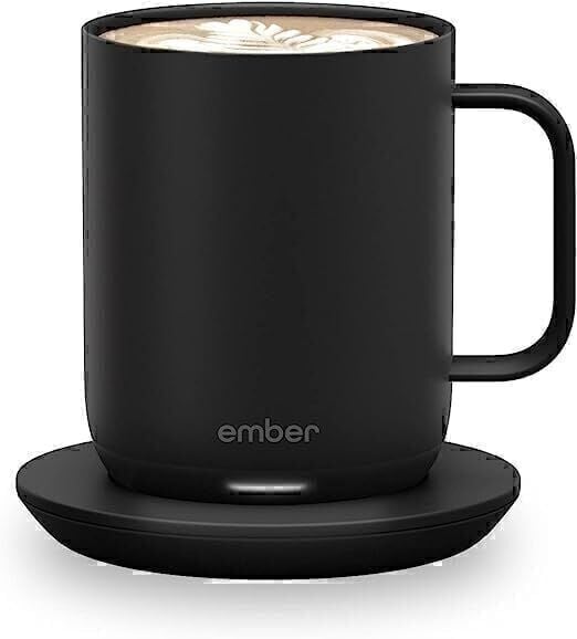A picture of a black mug