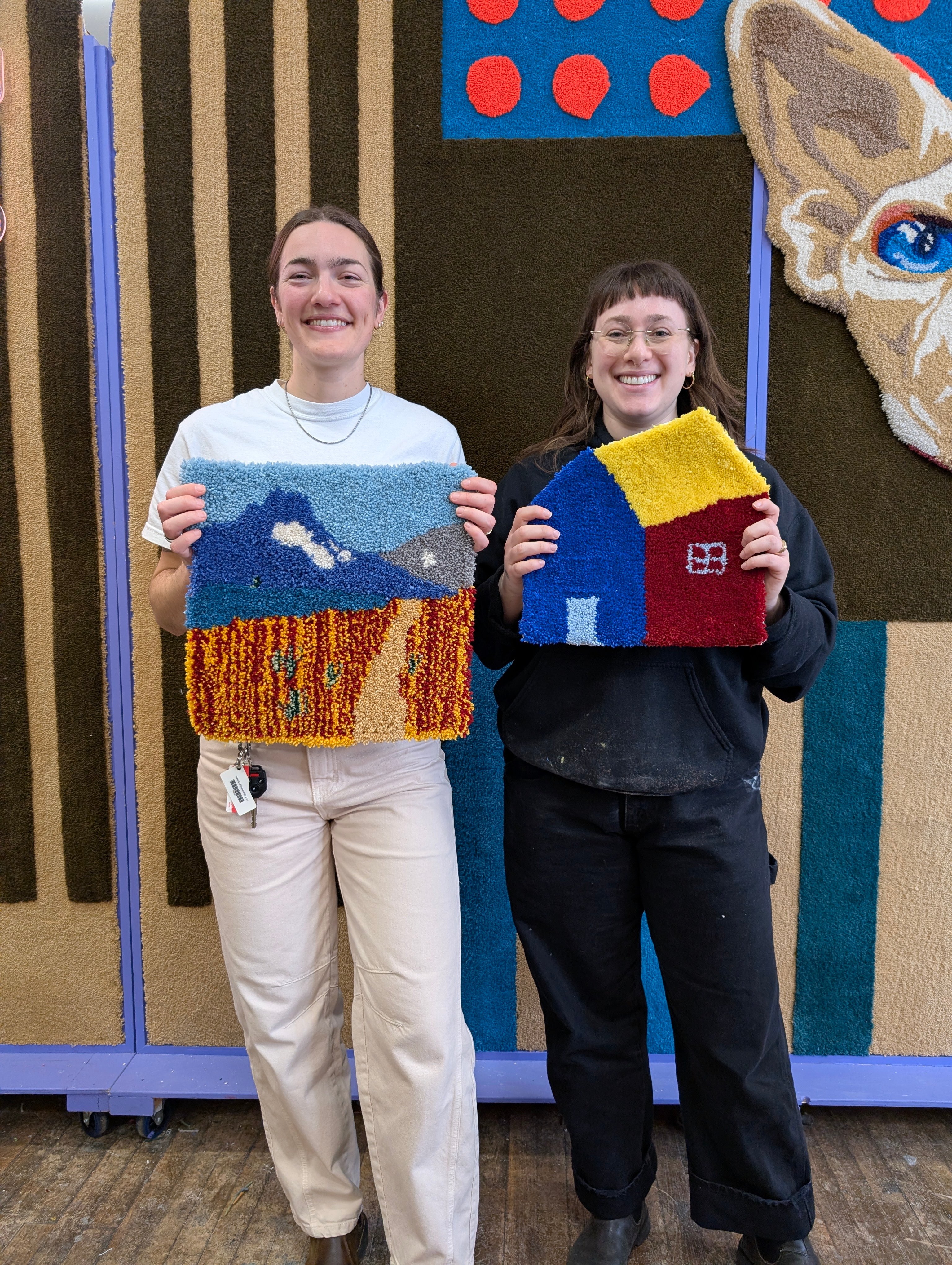 Mini rug tufting for beginners image