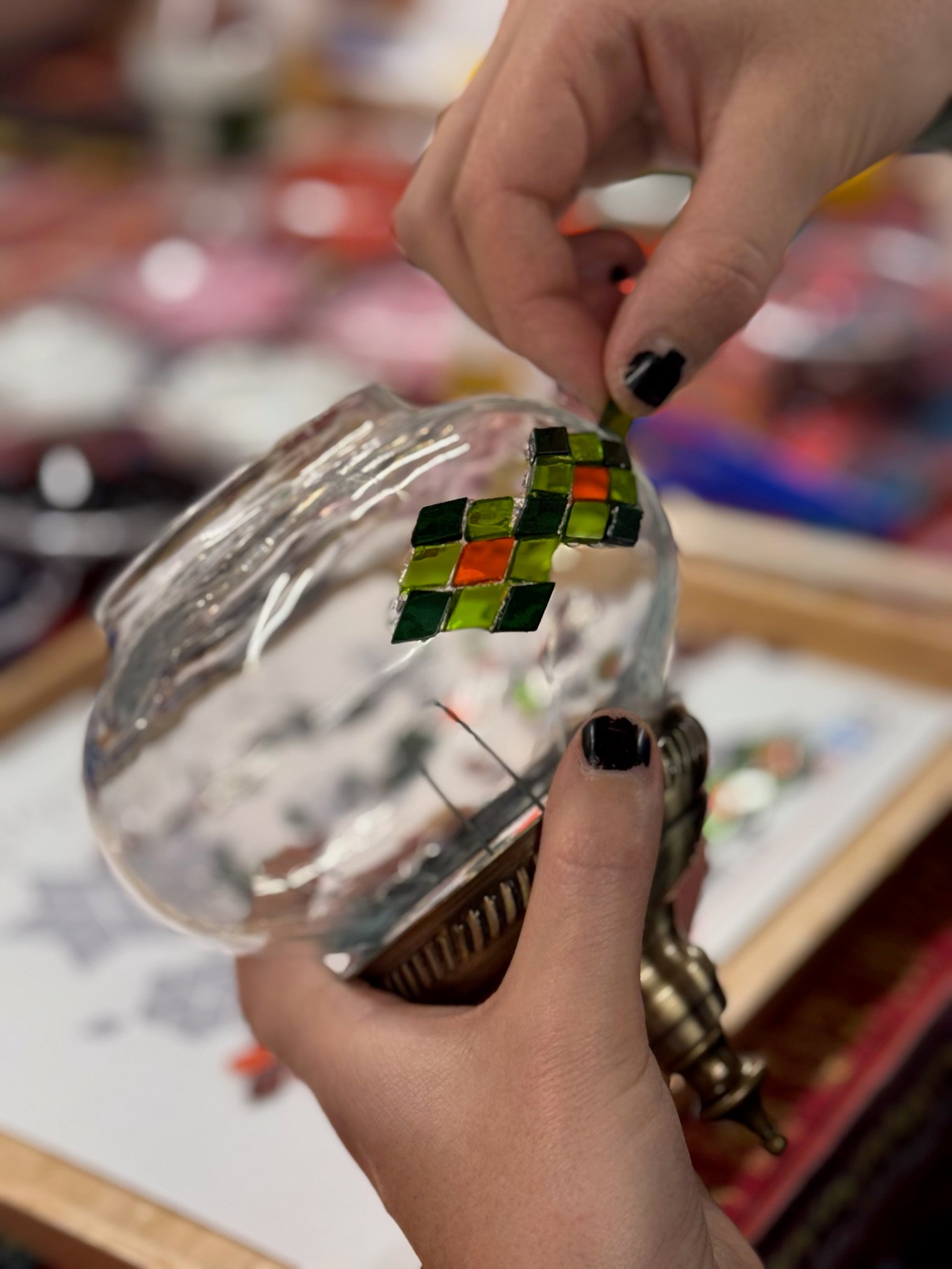 Turkish Mosaic Lamp Workshop image