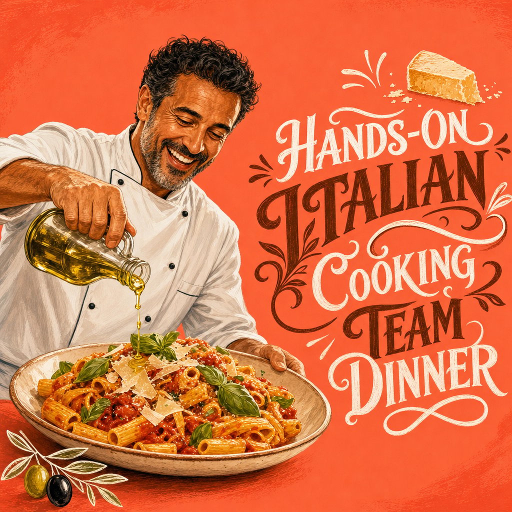 Hands-On Italian Cooking Team Dinner