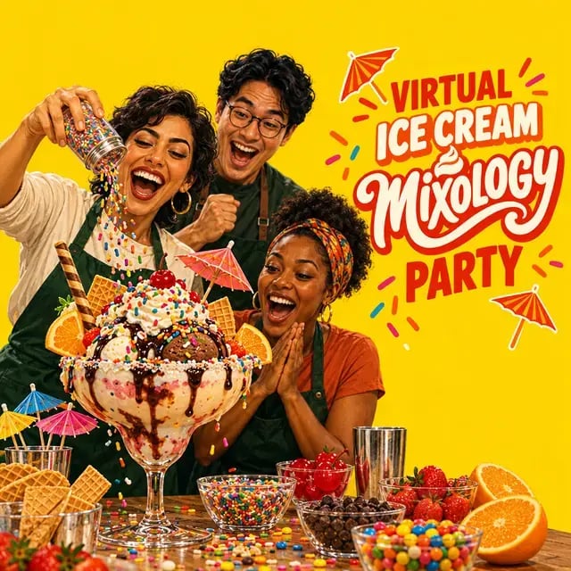 Virtual Ice Cream Mixology Party