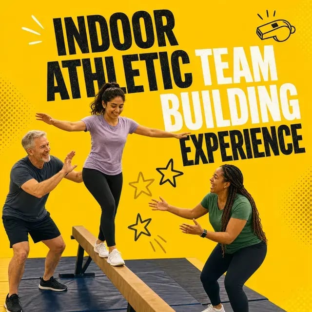 Indoor Athletic Team Building Experience