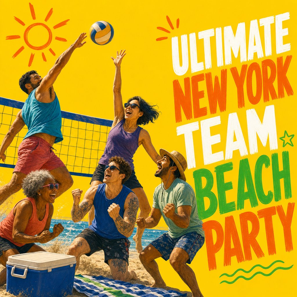 Ultimate New York Team Beach Party
