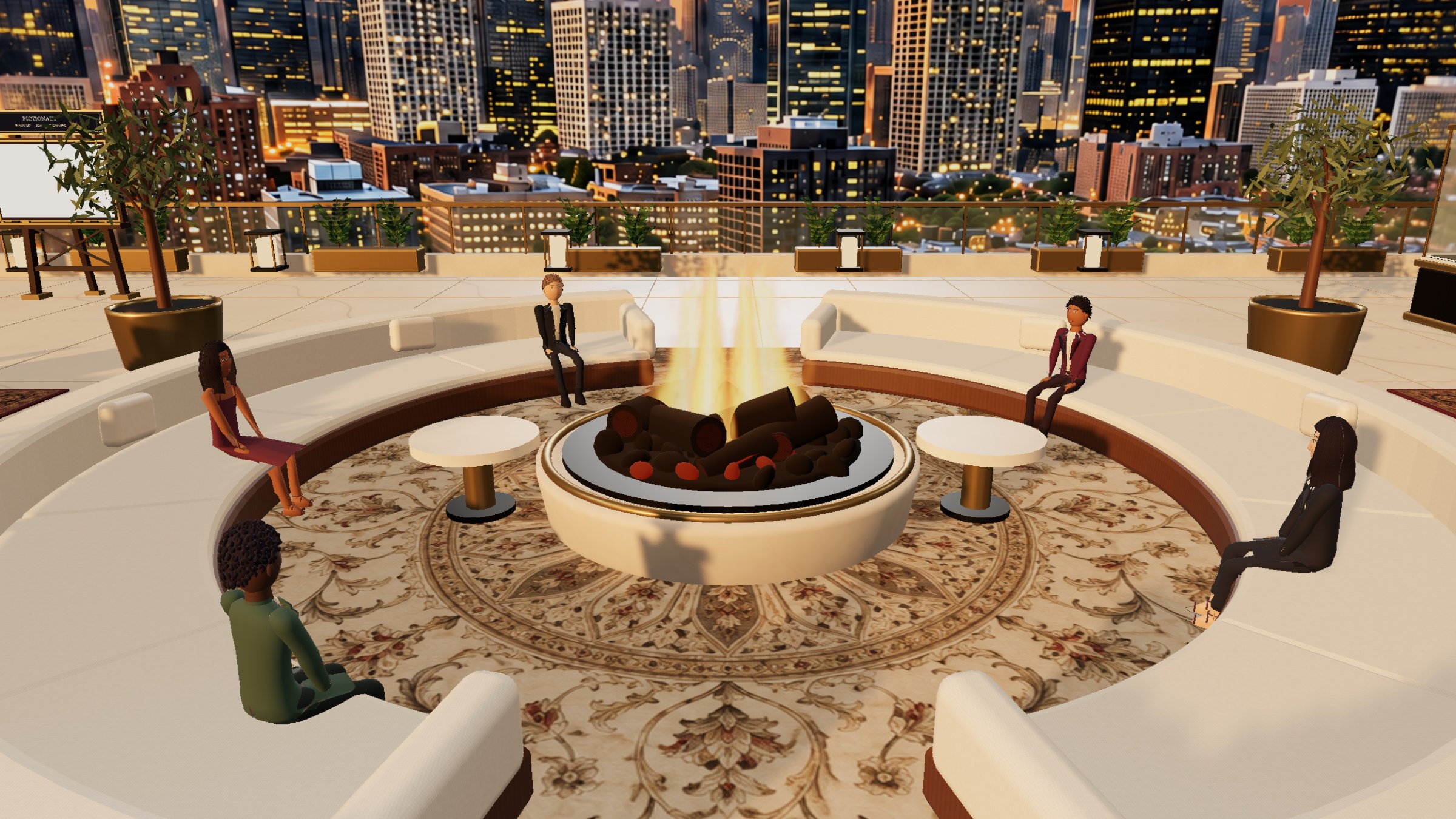 Royal Rooftop Private Virtual Team Social photo 4
