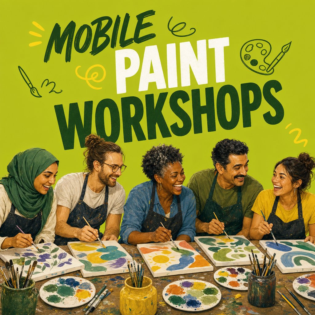 Mobile Paint Workshops
